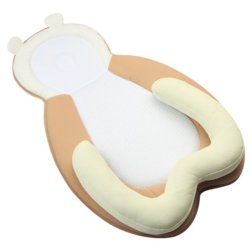 Baby sovende bærbar sovekurv krybbe nyfødt hoved positioner søvn kofangere pleje sengetøj hynde 015