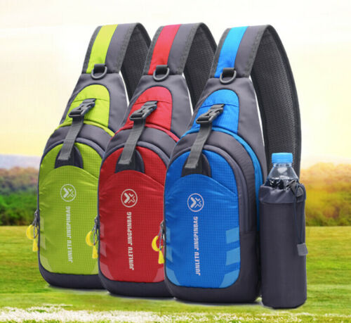 Mannen Kleine Cyclus Sling Bag Anti Diefstal Borst Tas Schouder Cross Body Bags Mini Outdoor Sport Reizen Water Fles Houder handtas