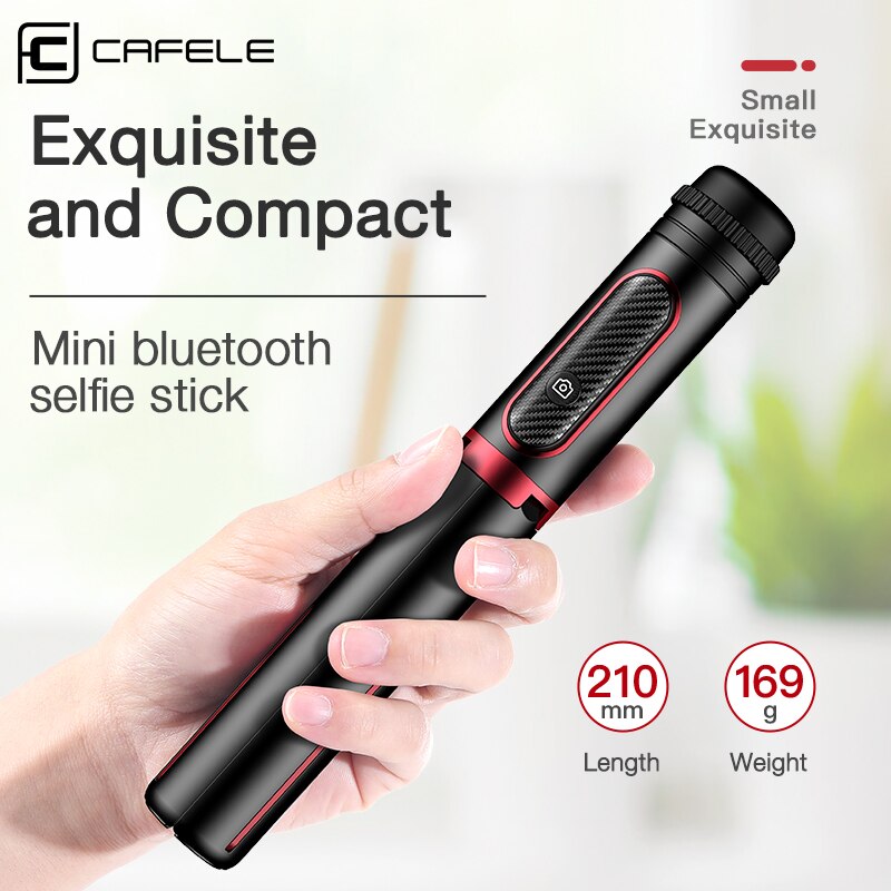 Cafele Bluetooth Selfie Stock Handheld Gimbal Stabilisator draussen-Halfter für Huawei iPhone Samsung Clever Telefon PTZ Aktion Kamera