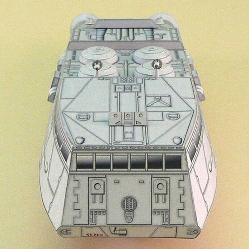1:120 Scale Battlestar Galactica Colonial Shuttle DIY Handcraft Paper Model Kit