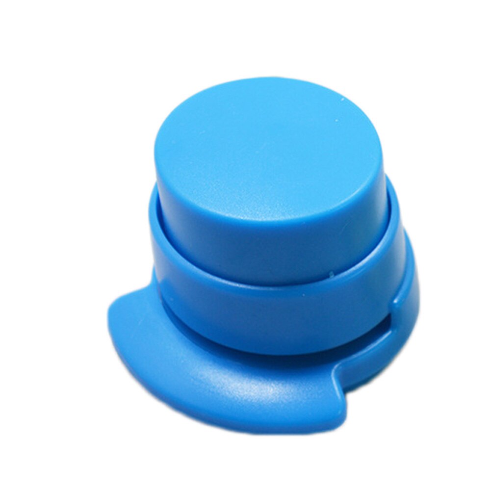 Office Staple Stapleless Stapler Paper Binding Binder Paperclip Random Color