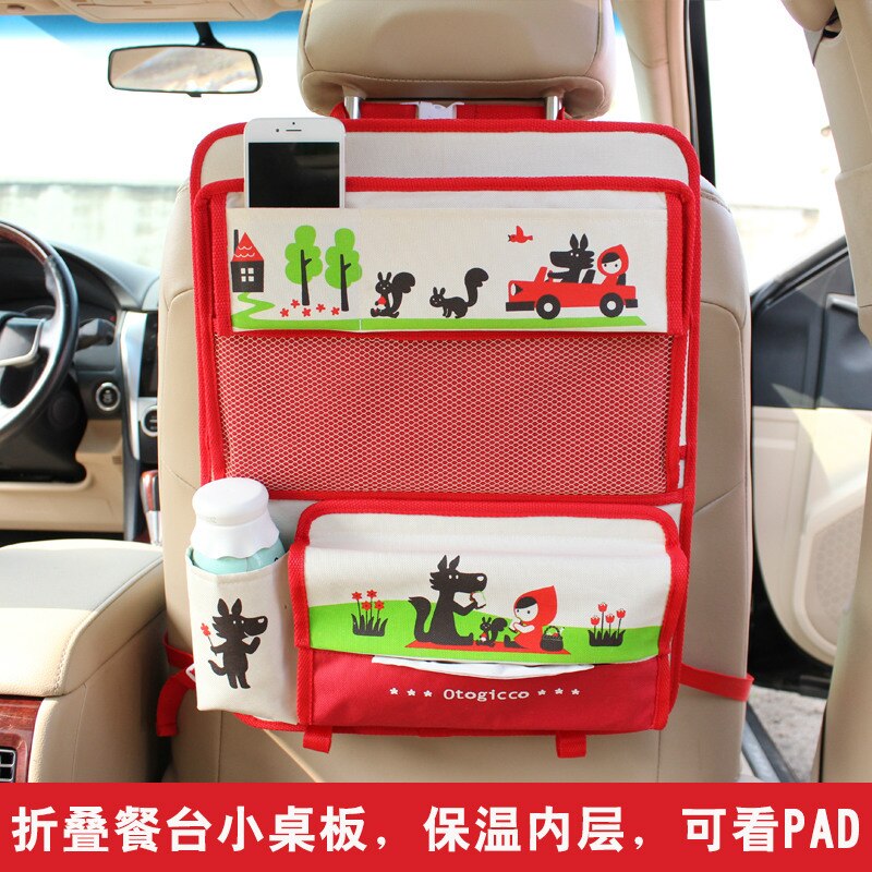 Leuke Auto Achterbank Opbergtas Opknoping Netten Pocket Trunk Bag Organizer Auto Opbergen Opruimen Interieur Accessoires Benodigdheden