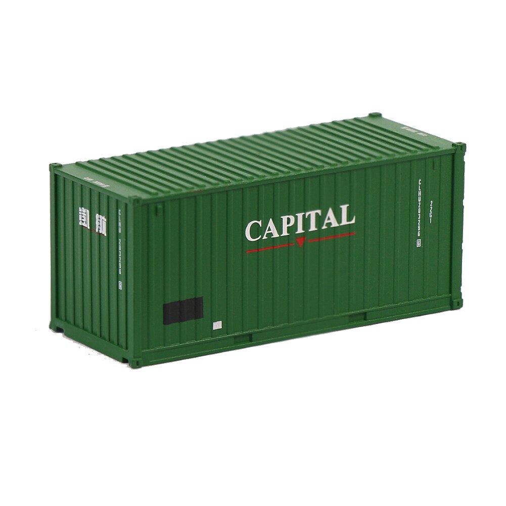 C15007 3pcs Model Trains Freight Car N Scale 20&#39; Container 1:160 20ft Container Cargo Box: CAPITAL