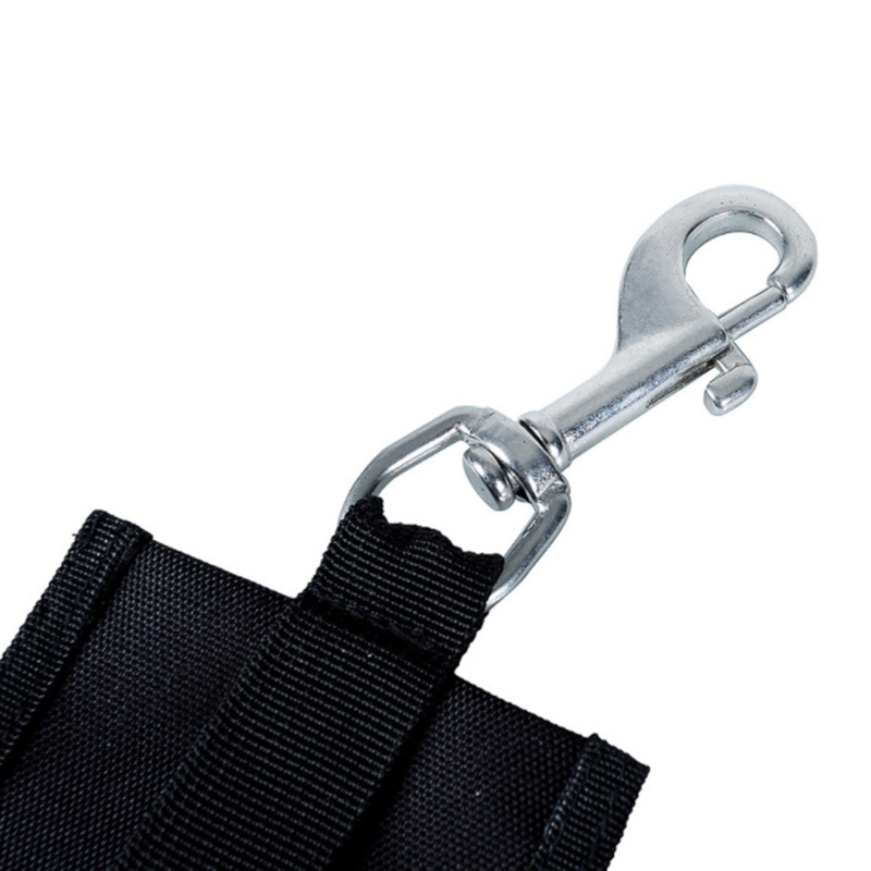 2.2m tauchseile, buddy-leine mit edelstahlhaken, rückenplatte, aufhängegurt, technischer tauchwurfsack, sicherheitstaucher 24bd