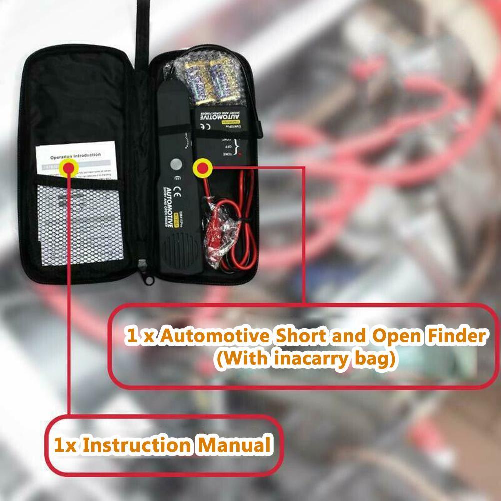 EM415pro Automotive Tester Cable Wire Short Open Finder Repair Tool Tester Car Tracer Diagnose Tone Line Finder