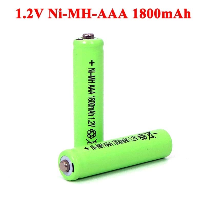 4 Stuks 1.2V Ni-Mh Aaa Oplaadbare Batterijen 1800Mah Ni Mh Batterij 1.2V Aaa Voor Elektrische Afstandsbediening auto Speelgoed Rc Ues
