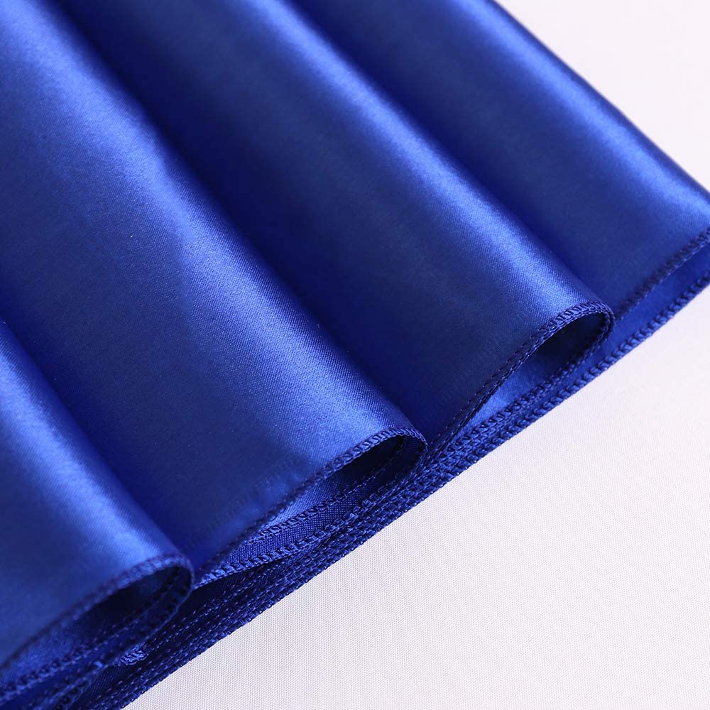 Royal Blue Satin Tafelloper Luxe 12 &quot;X 108&quot;/30X275Cm Tafelkleed Wedding Party home Hotel Banket Tafel Decor Supplies