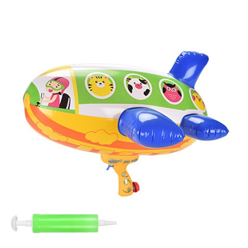 77HD Meerdere Manieren Om Te Spelen Opblaasbare Waterpistool Float Met Waterpistool | Zwembad Drijft Voor Peuters Leeftijd 3-7 Zwembad Battles: A