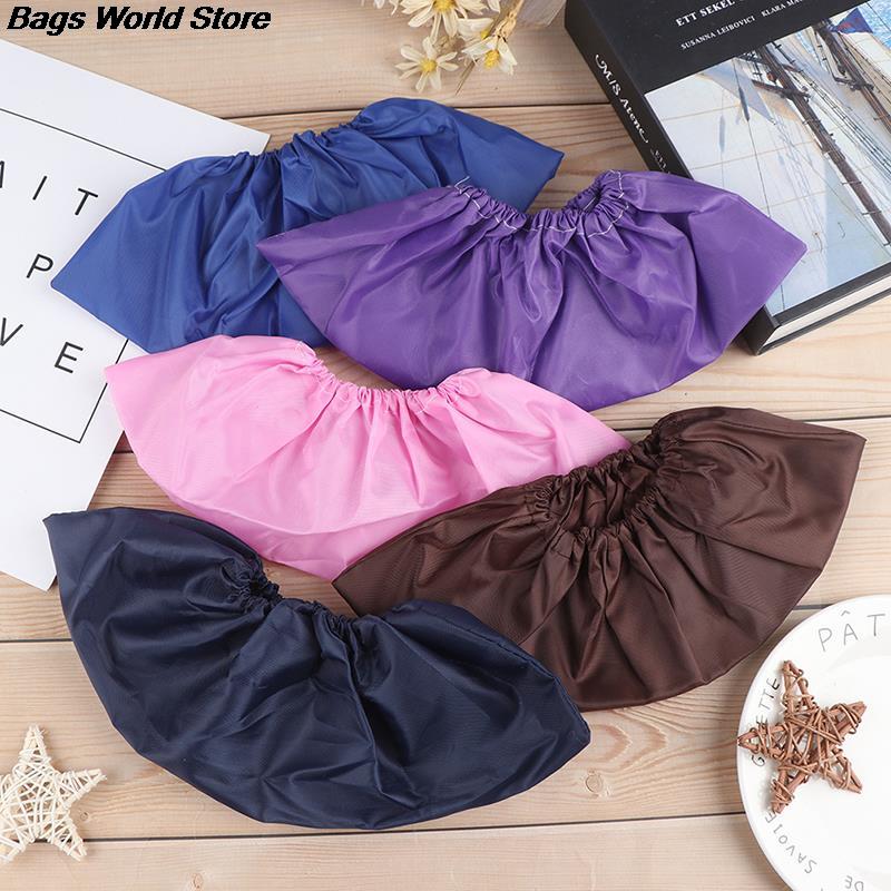 1Pair Reusable Thicken Elastic Shoe Cover Home Indoor Antiskid Overshoes Student Machine Room Bird Dust Proof Feet Covers