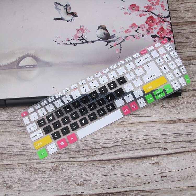 For Acer aspire 5 A515-56 A515-56g a515-55g a515-55 a515-54 a515-53g / Aspire 5 A515-55G 15.6 inch Laptop Keyboard Cover Skin: Candyblack