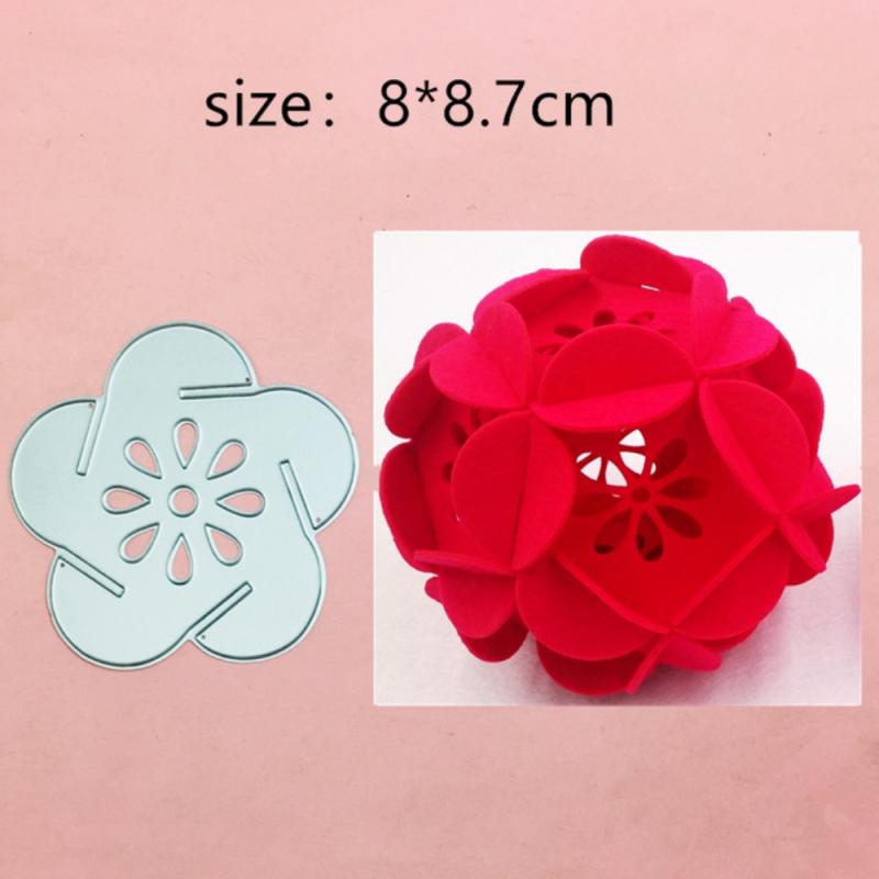 Metal Cutting Dies 3D Essentials for DIY Scrapbooking Album Paper Cards Decorative Flower Crafts Embossing Die Cuts Craft Dies: 04