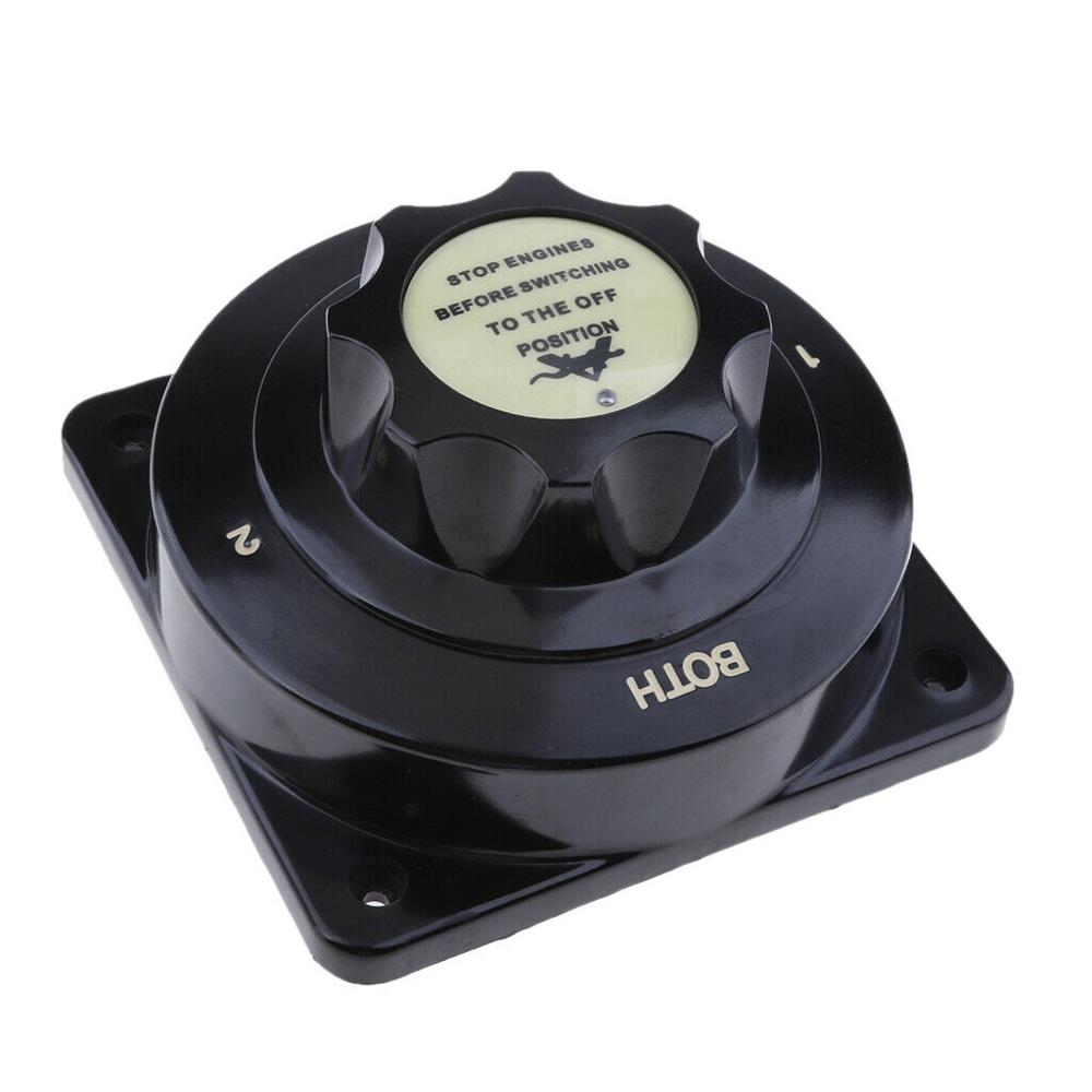 Dual Marine Battery Switch Selector for Boat RV Replaces 4 Position