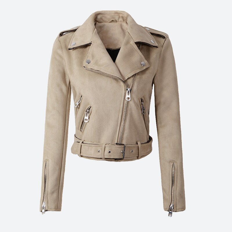 Mockajackor #39 damer kort motorcykelkappa dam biker faux pu jacka höst vinter jaqueta de couro