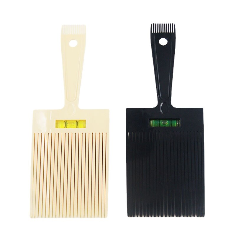 Mann kam hårnål flate kammer med balanserende linjal flat topper stil hårbørster frisørverktøy 1 pc