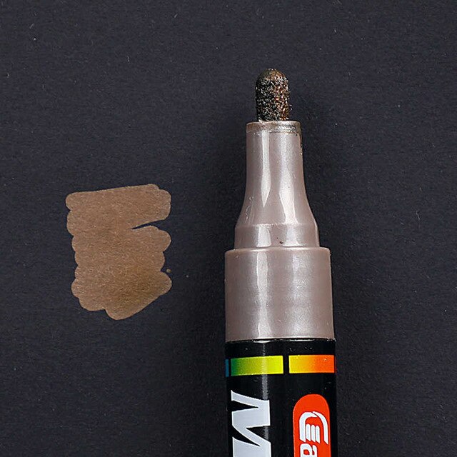 1Pcs Water-based Paint Metal Marker Pens Sharpie 3.0mm Gold Silver Ceramic Rock Glass Porcelain Mug Wood Fabric Canvas Painting: 16