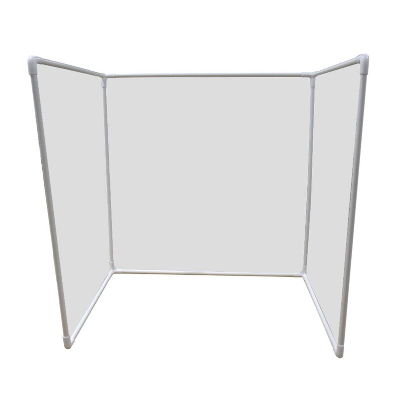 2 Pack Sneeze Guard & Shield for Counters - Clear Protective for Reception Desk Office DIY Clear Barrier