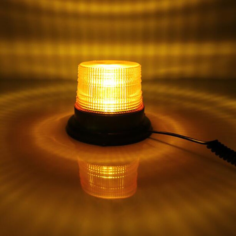 Dc 12v-80v strobe billed blinkande varningslampa säkerhetsljus nödblixt indikeringslampa rund takbox blixt ljd 001