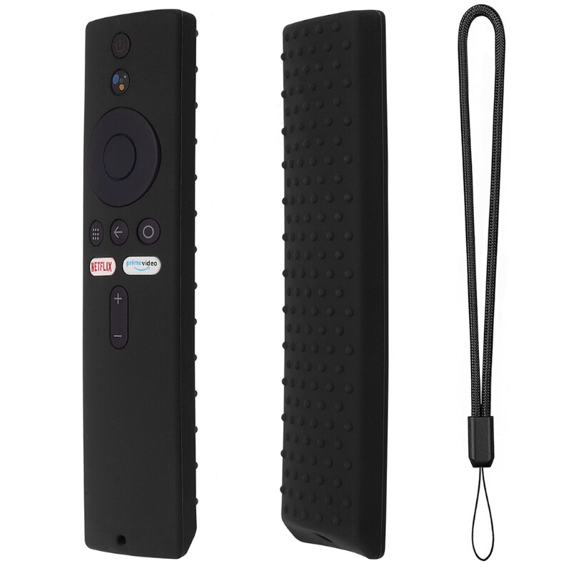 Siliconen Afstandsbediening Case Voor ~ Xiaomi Mi Box S/4X Mi Afstandsbediening Tv Stick Cover Voor Xiaomi Zachte vlakte Afstandsbedieningen Controle Protector: BK