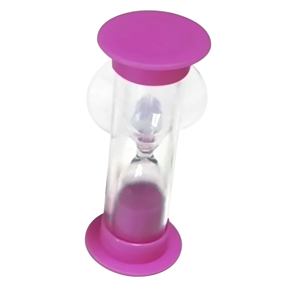 Hourglass Timer Hourglass 3 Minutes Simplicity Home Decoration Kids Brushing Time Timing Supplies Suction Cup Hourglass: A3
