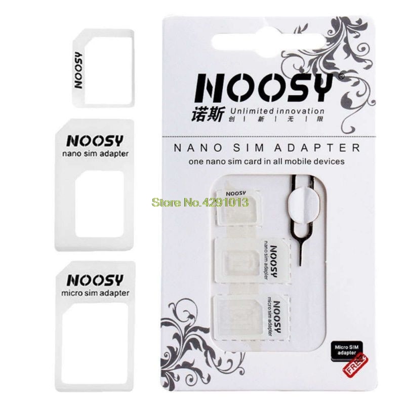 neue 4 in 1 Konvertieren Nano SIM Karte zu Mikro Standard Adapter Für iPhone für Samsung 4G LTE USB kabellos Router