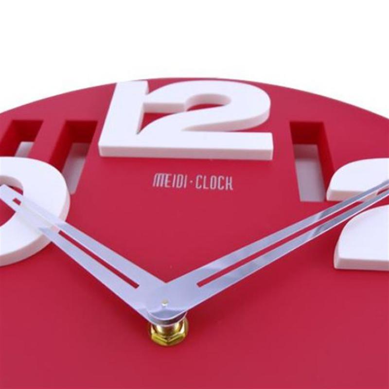 Reloj de pared grande 3d Simple que cuelga el escondite secreto decoración de la Oficina del hogar Reloj de pared redondo Orologio Parete reloj de arte