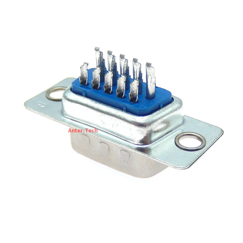 5Pcs D-SUB DB15 15 Broches Femelle Mâle VGA Prise Connecteur Adaptateur 3 NucleoSolder Type Mâle Femelle Plug Socket convertisseur