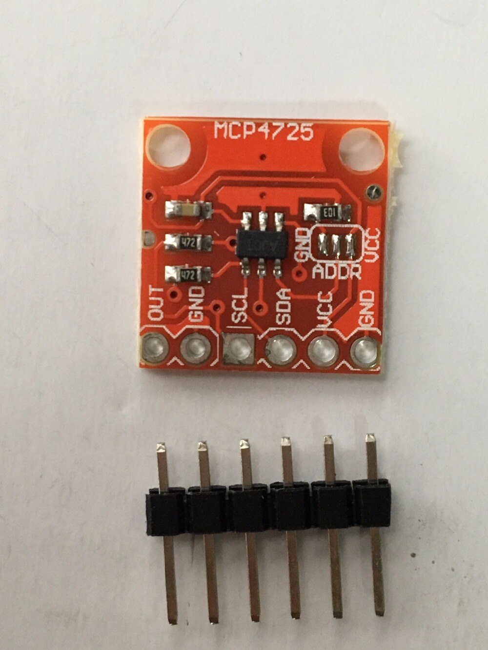 10 stks MCP4725 I2C DAC 12 Bit 2.7 V-5.5 V