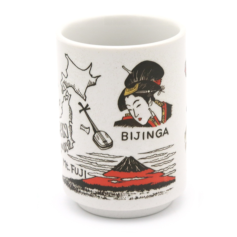 Joylove Japanse Stijl Keramische Mok Japanse Stijl Huis Kantoor Thee Cup Enkele Sushi Beker Soepkom: 9