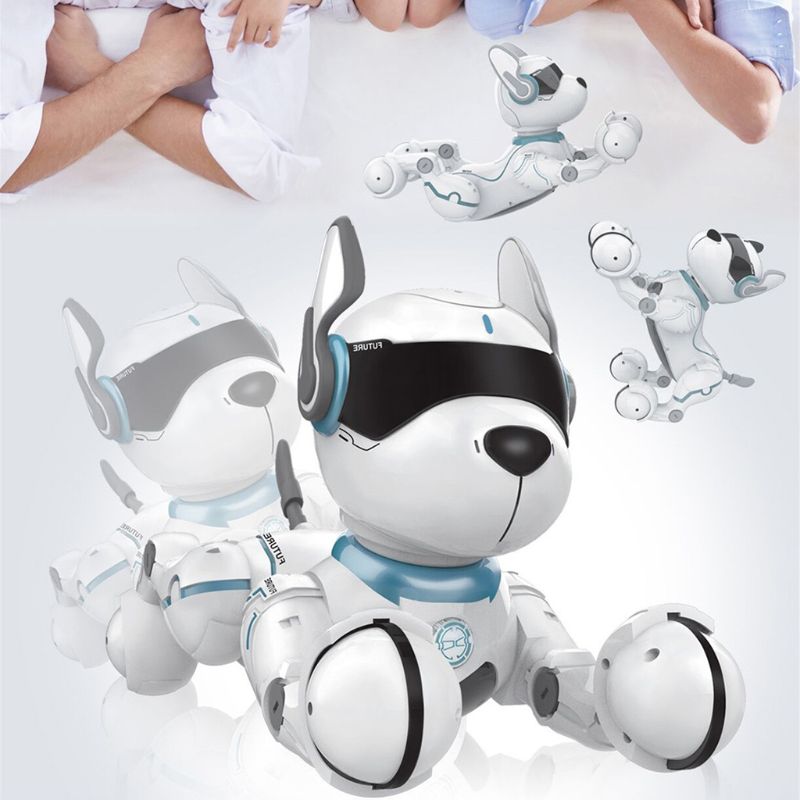 Afstandsbediening Robot Hond Speelgoed Voor Kind Vroege Onderwijs Speelgoed Smart Stunt Puppy Robot 63HE