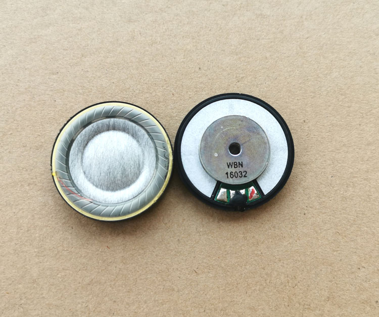 40mm headphone unit 40mm wool unit Composite film headset unit speaker Diy earphone accessories 2pcs