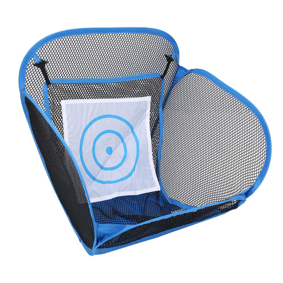 GP2220 Blue Folding Golf Net Pitching Chipping Gathering Training Practice Grid