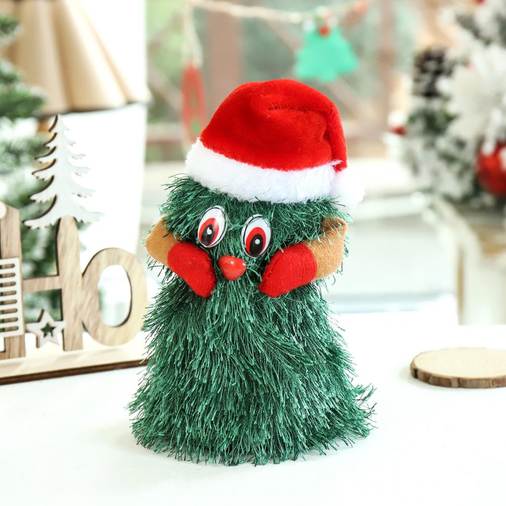 Amusing Dancing Christmas Tree Novelty Dancing Xmas Tree Multifunctional Electric Christmas Tree Doll