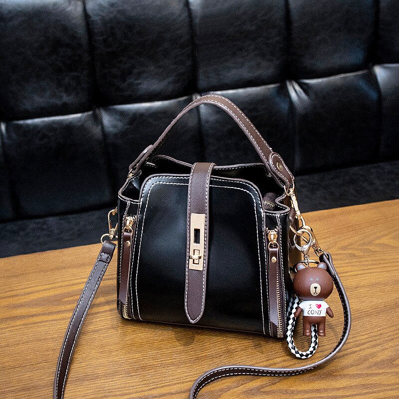 Small Bag Women's Bag Style Western Style Crossbody Bag Women's: Black