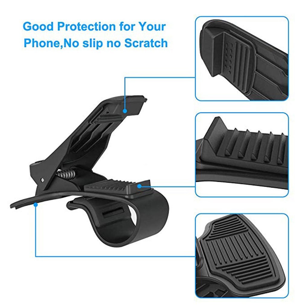 Auto Telefon Halter Dashboard Halterung Universal Cradle Handy Clip GPS Halterung Handy Halter Stehen für Handy im Auto HUD