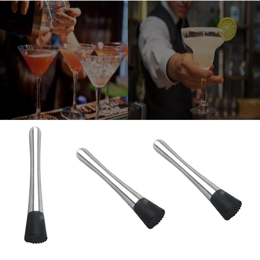 Cocktail Muddler Rvs Bar Mixer Bar Drink Mojito Cocktail Diy Bar Accessoires Mixer Bar Keuken Tool