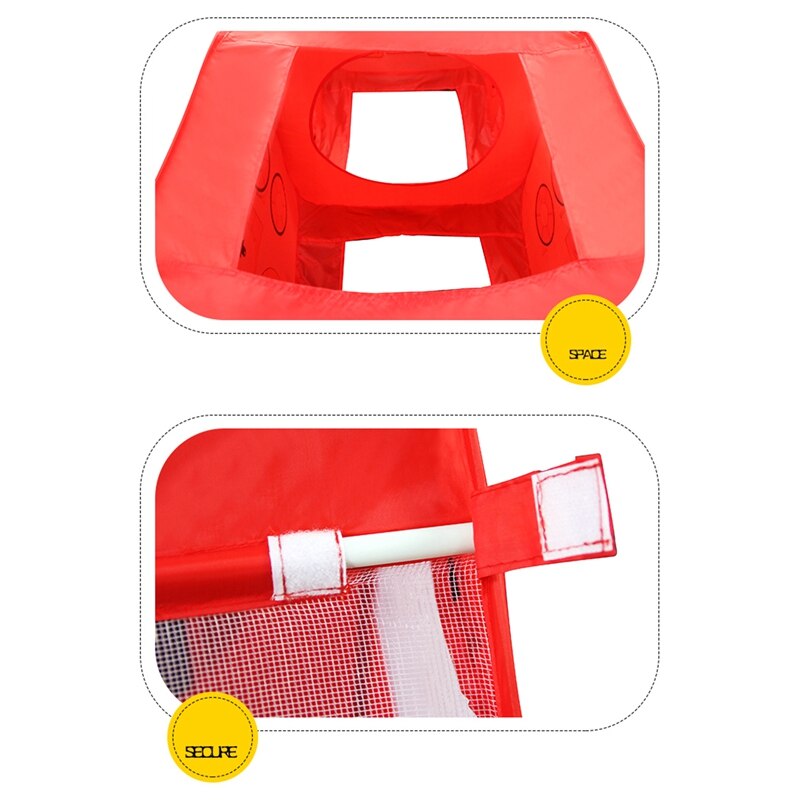 Portable Car Shape Play Tent Children's Tent Folding Kids Tents Cartoon Car Child Room Decor Indoor Outdoor Playhouse