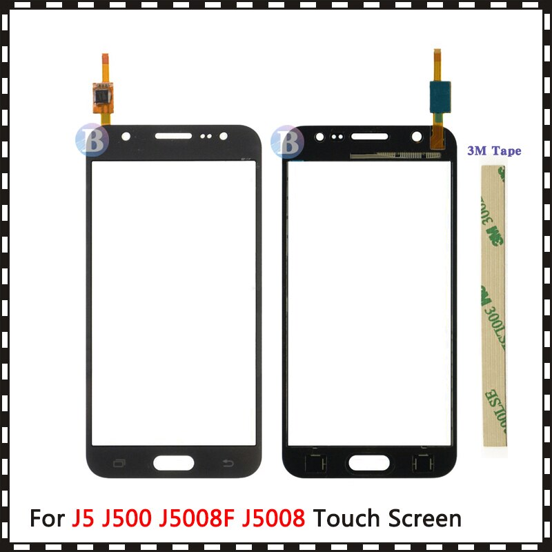 5.0 " for samsung galaxy  j5 j500 j5008f j5008 berøringsskjerm digitaliseringssensor ytre front glasslinsepanel