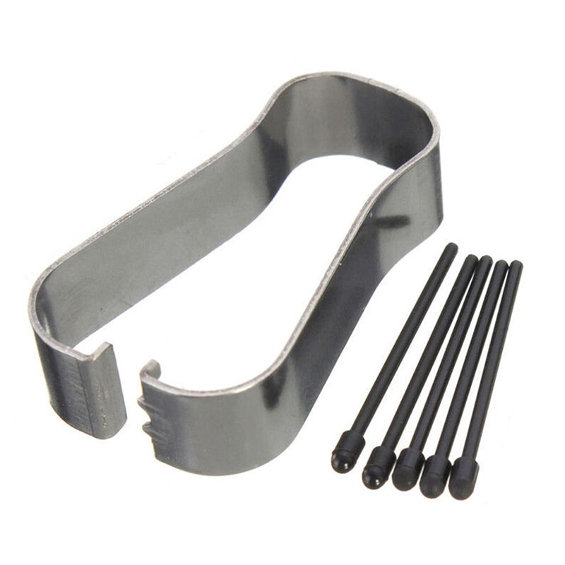 1impostato di Tocco Dello Stilo Punte di Ricambio Pennini con clip in Metallo per Le S penna di Samsung galassia Nota 3/4/5