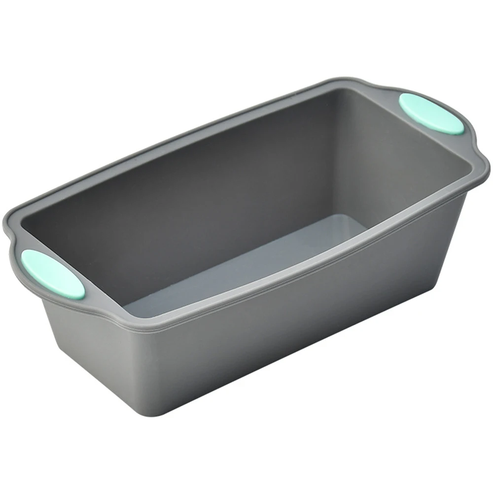 Moule à gâteau en silicone gris, résistant à la chaleur, carré, antiadhésif, outil de boutique, 1 à 3 pièces: BLEU CIEL