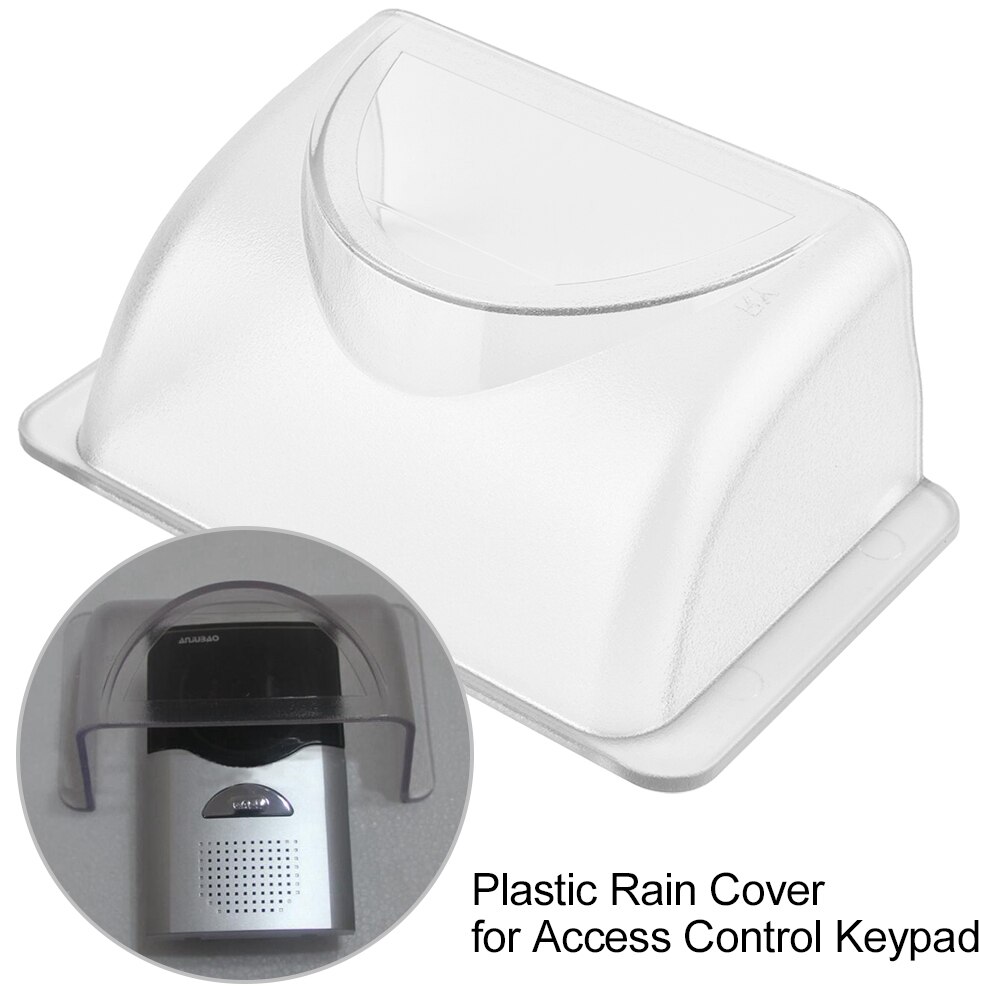 Plast regntæppe adgangskontrol vandtæt skal til døradgangskontrol tastatur controller dørklokke regntæt tilbehør