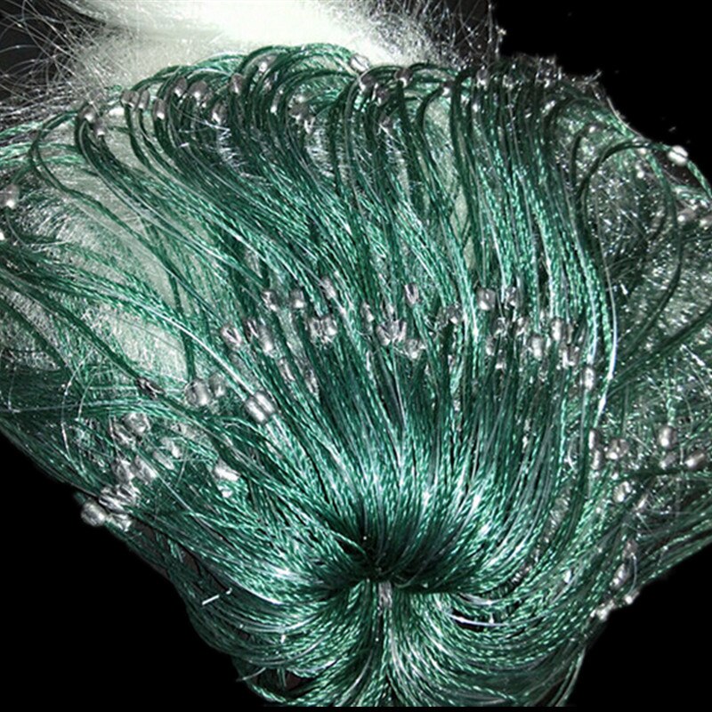 Profondeur 2m * L90M 3 couches 2 cm-7 cm filet d'évier filet maillant piège à poisson filet de pêche collant