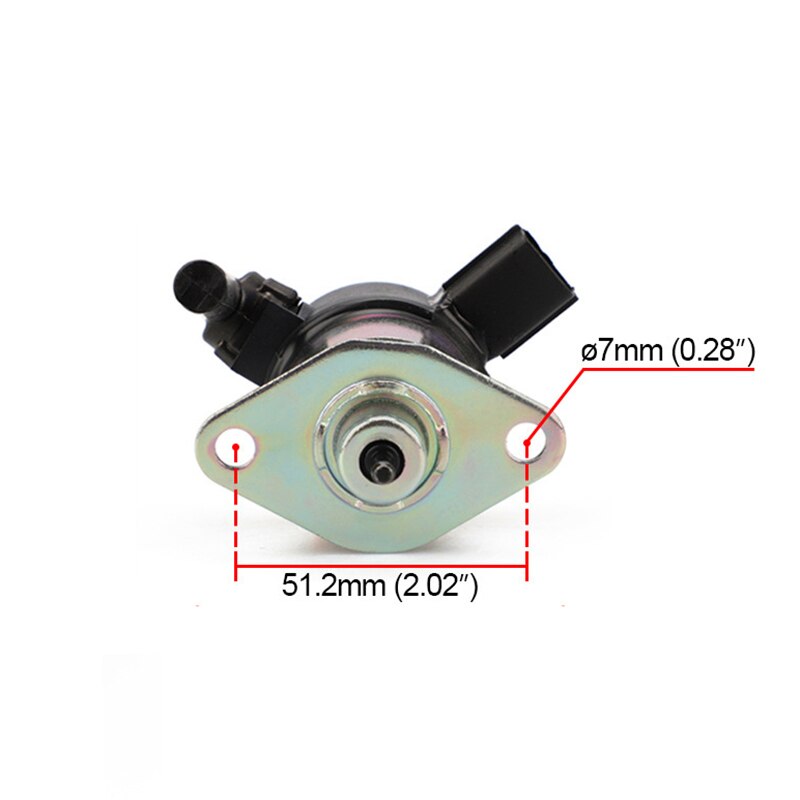 1C01060017 solenoide de cierre de combustible para motor Kubota V3300/V3600/V2203/V1505 1C01060015