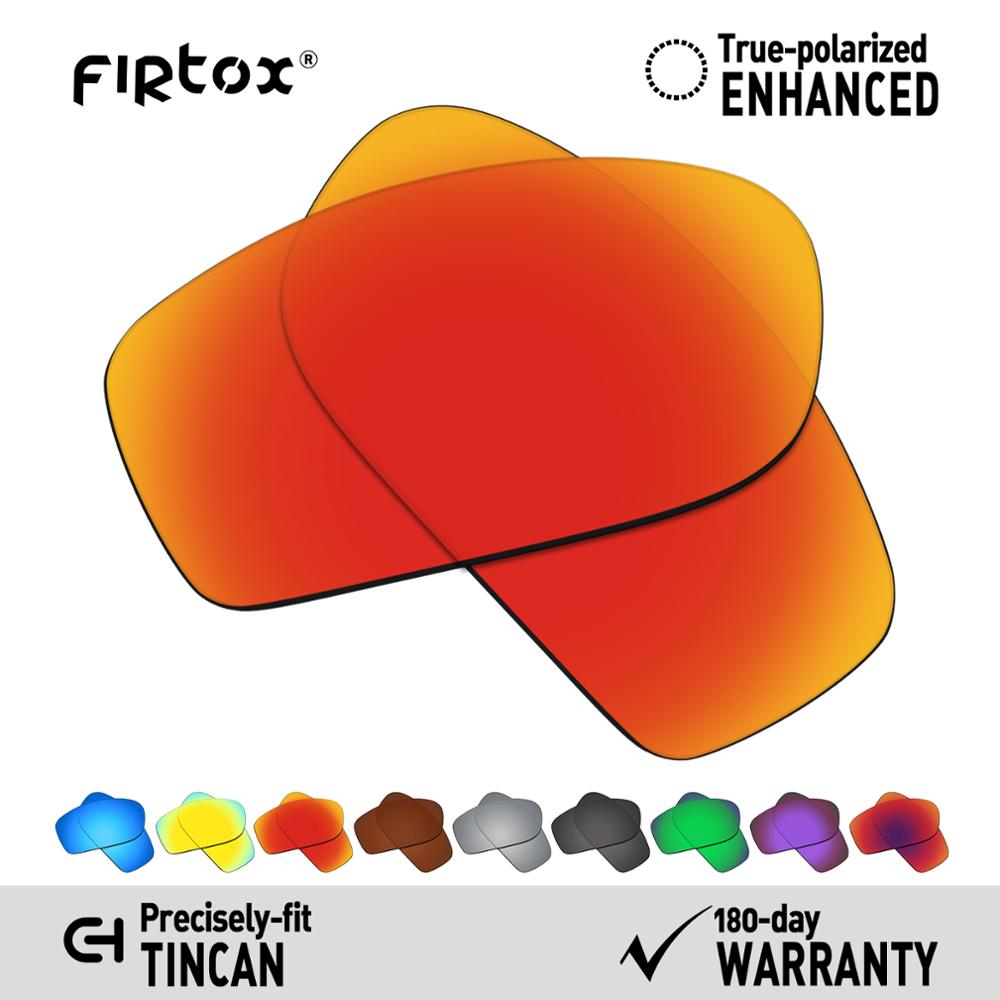 Firtox True UV400 Gepolariseerde Lenzen Vervanging Voor-Oakley Tincan Zonnebril (Compatiable Lens Alleen)-Meerdere Kleuren