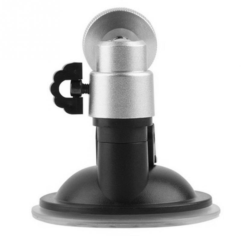 Car Auto Flexible Windshield Suction Cup Mount Holder Vehicle Window mounted rack 1/4" tripod mount for Camera Video DVR GPS