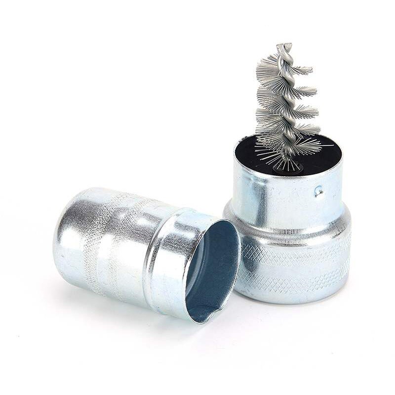 Car Battery Brush Post Terminal Cleaner Kit Wire Battery Brush Dirt Corrosion Brush Hand Clean Tool Universal