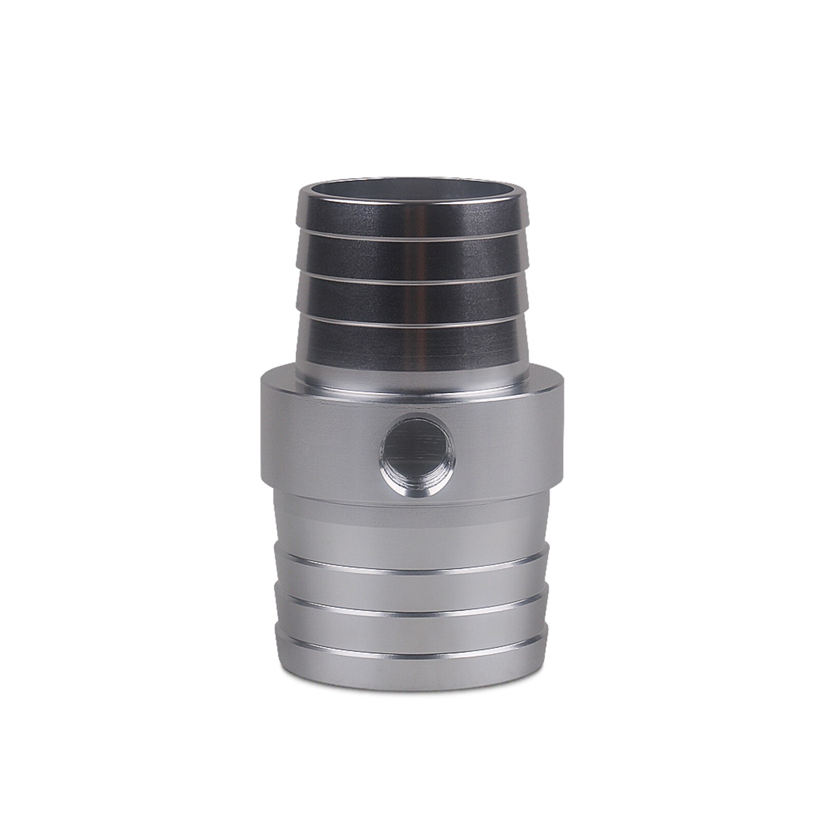 Joint Copper 1-1/4in to 1-1/2in Hose Barb Coupler with 1/8in NPT Steam Port Adapter Top Radiator LS Swap Coolant AN627-21X125: Default Title