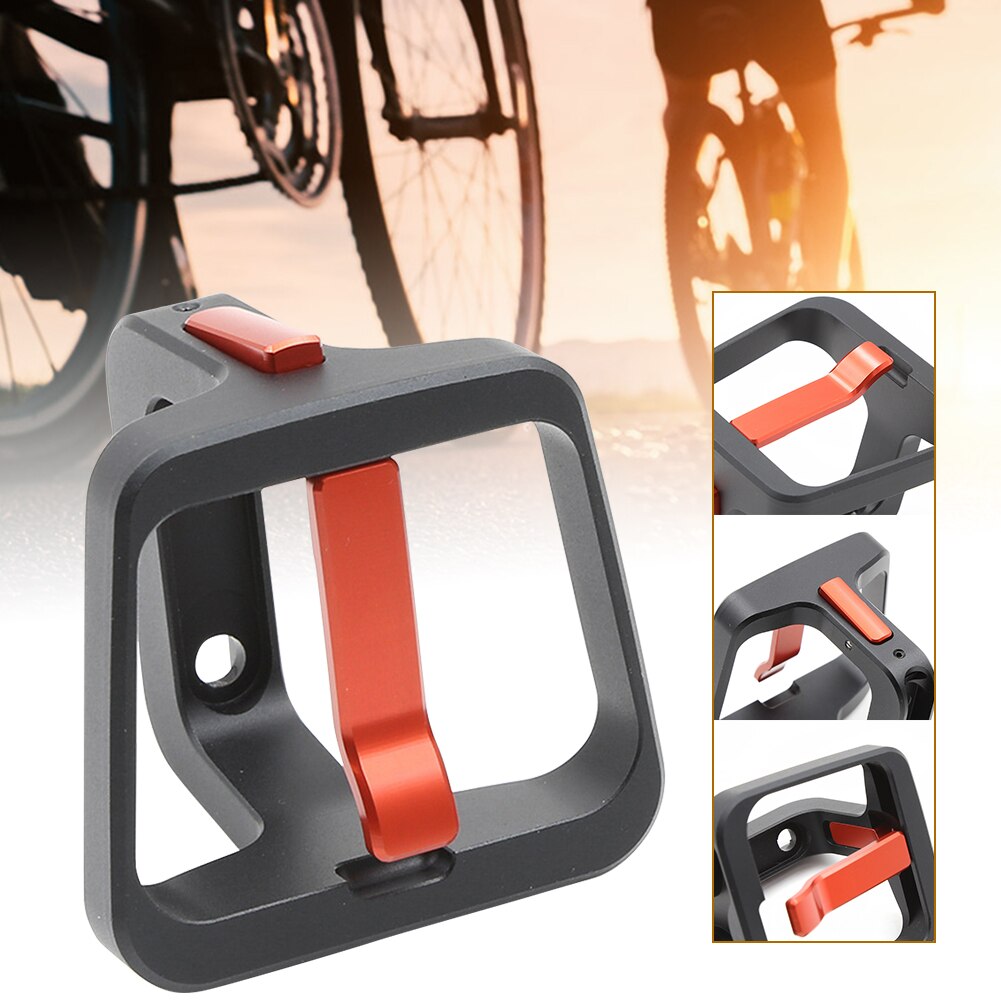 Aluminum Alloy Folding Bike Cargo Rack Front Carrier Block Mounting Adapter Simple Outlook Easy Install With Screw For Brompton