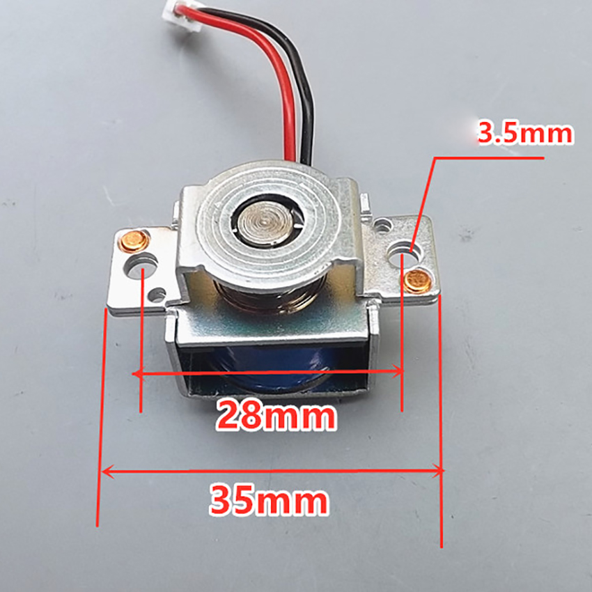 Miniature Electromagnet Inhaled Through Push-pull Type Micro Electromagnet DC 5V 6V 9V 12V DIY Magnetic Materials
