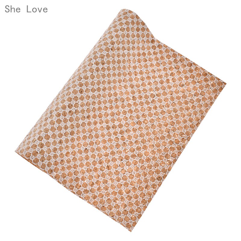 Chzimade A4 Soft Cork Fabric Sewing Cloth Garments DIY Handmade Materials Craft Making Accessories