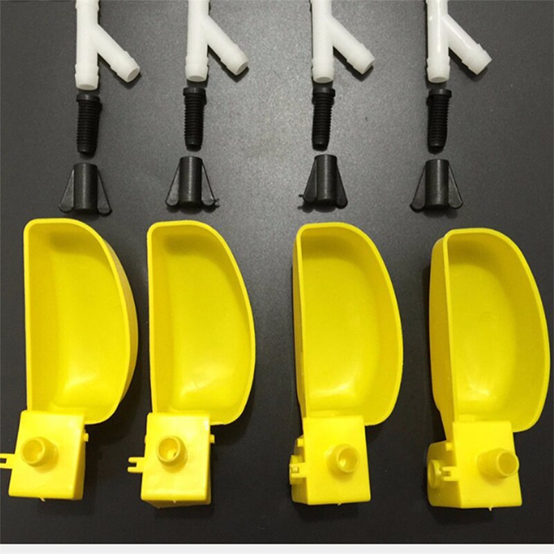 1pc Bird Drinking Cups Quail Waterer Bowls Bird Dove Automatic Drinking Bowls Tools Feeding Watering Supplies Farming Equipment